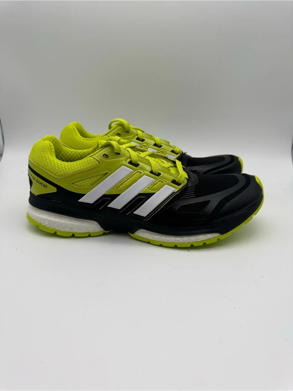 BRAND NEW RARE adidas response boost techfit m B40107 Black/Green Men’s Size 10